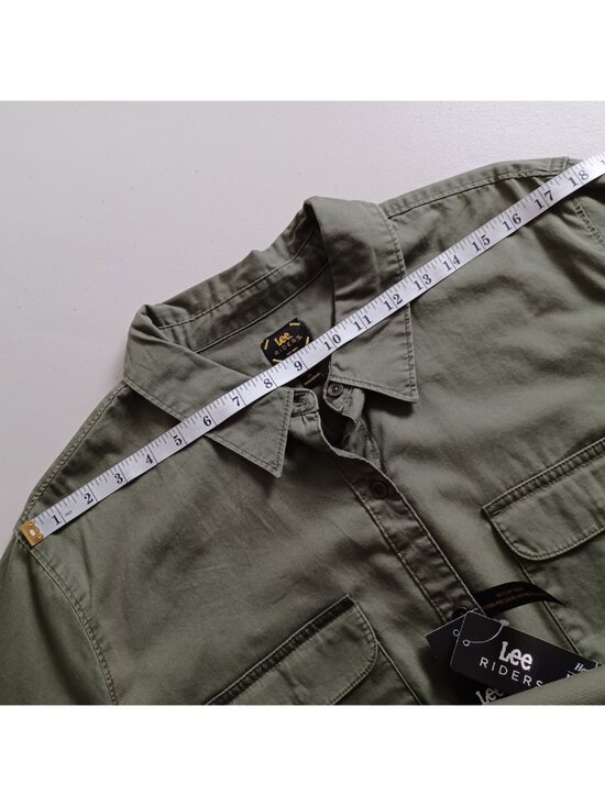 Lee Riders Cotton Button-front Utility Shirt - Picture 10 of 16